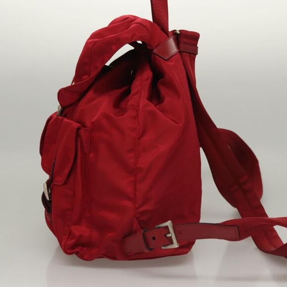 Prada Re-Nylon Red Synthetic Backpack Bag (Pre-Owned) - Picture 3 of 16